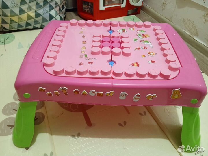 Игровой столик Molto/ Blocks,Полесье,конструктором