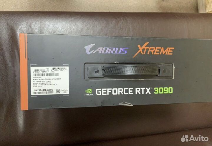 Gigabyte rtx 3090 на гарантии