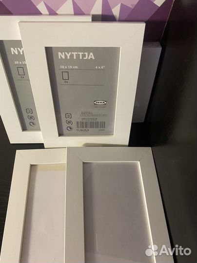Рамки для фото IKEA nyttja 10x15 см