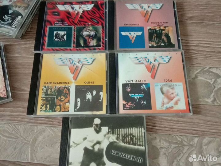 CD Korn, Tristania, Iron Maiden, и тд