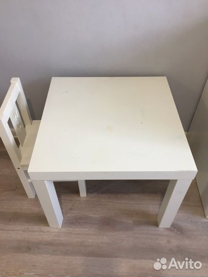 Детский стол и стул