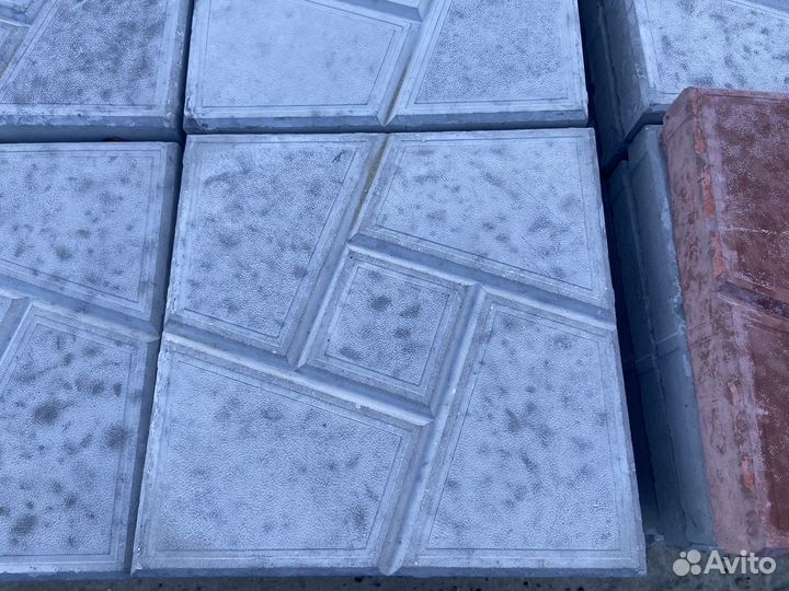 Тротуарная плитка + бордюры