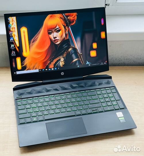 Игровой Hp GTX 1660Ti 6Gb, Core i5-10300H, 16Gb