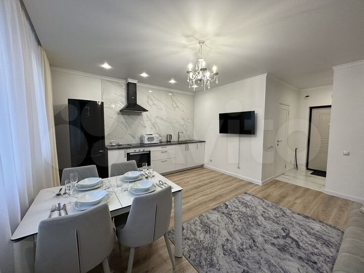 1-к. квартира, 57 м², 2/22 эт.