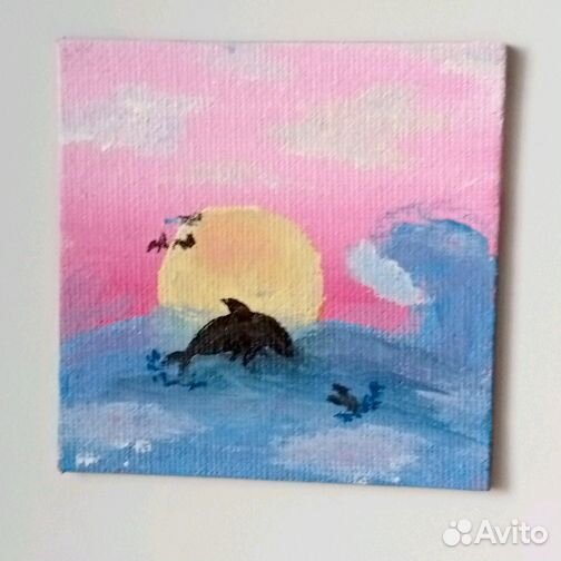 Картина холст на магните