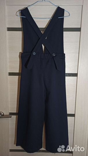 Комбинезон школьный синий