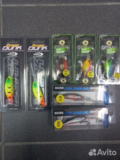 Воблер набор воблеров до 3м