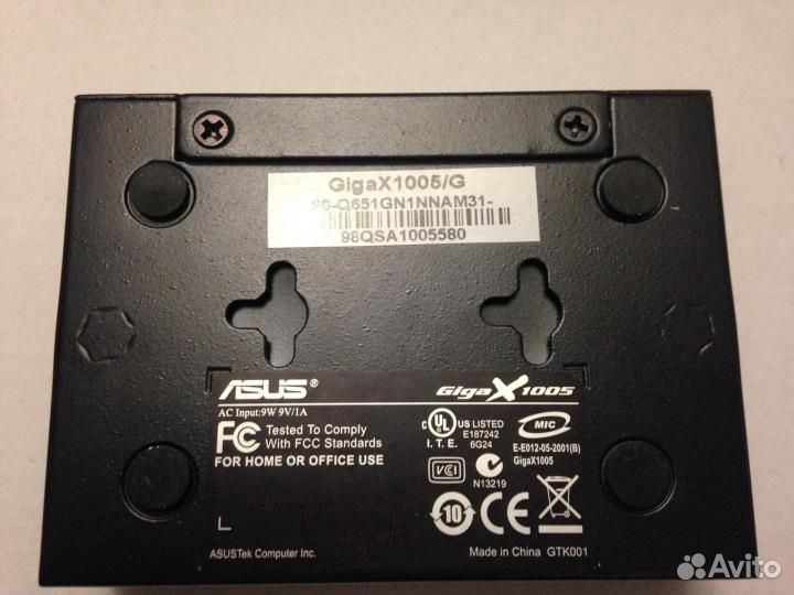 Коммутатор Asus gigax 1005