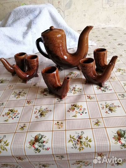 Керамика обливная времен СССР, винтаж