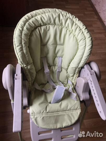 Стульчик для кормления chicco polly magic