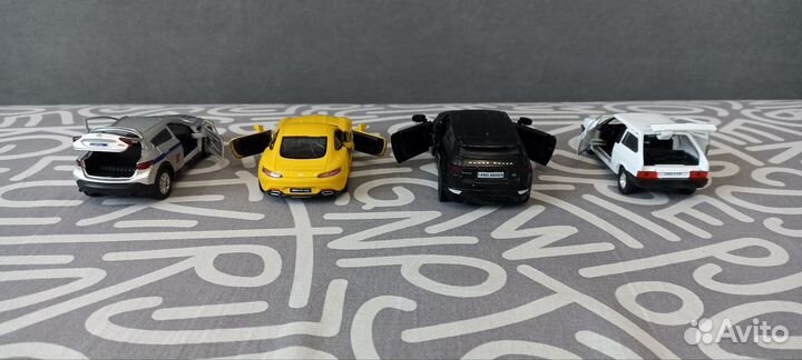 Детские машинки игрушки металлические