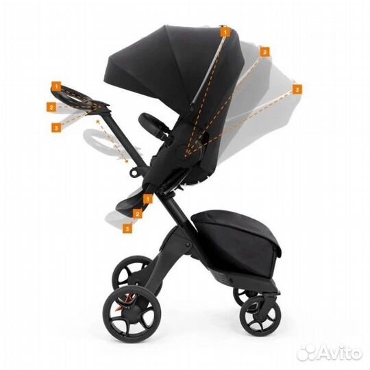 Коляска stokke xplory X 2 в 1