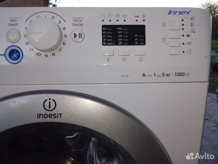 Стиральная машина indesit узкая на 5кг