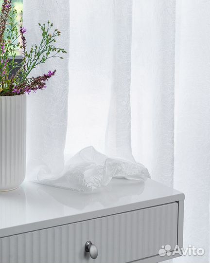 Комплект Штор 300*270 Эстетика белый новый