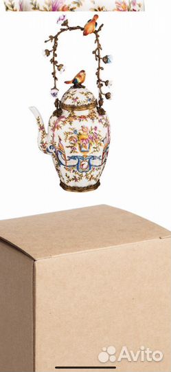 Винтаж фарфоровый чайник