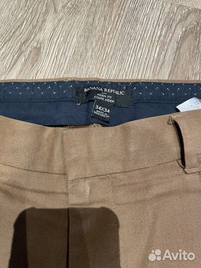 Брюки мужские слаксы Banana republic р 50