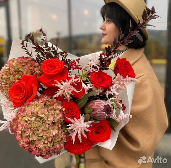 Яркий букет