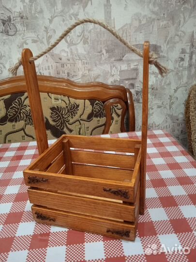 Ящики-боксы деревянные подарочные