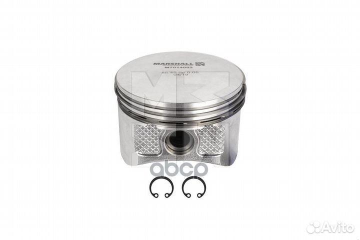 Поршнекомплект компрессора: поршень, кольца, па