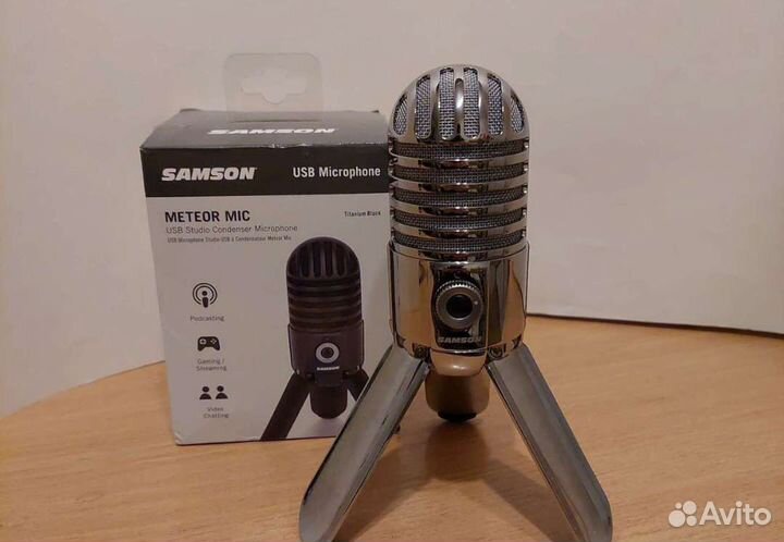 Микрофон Samson Meteor Mic USB