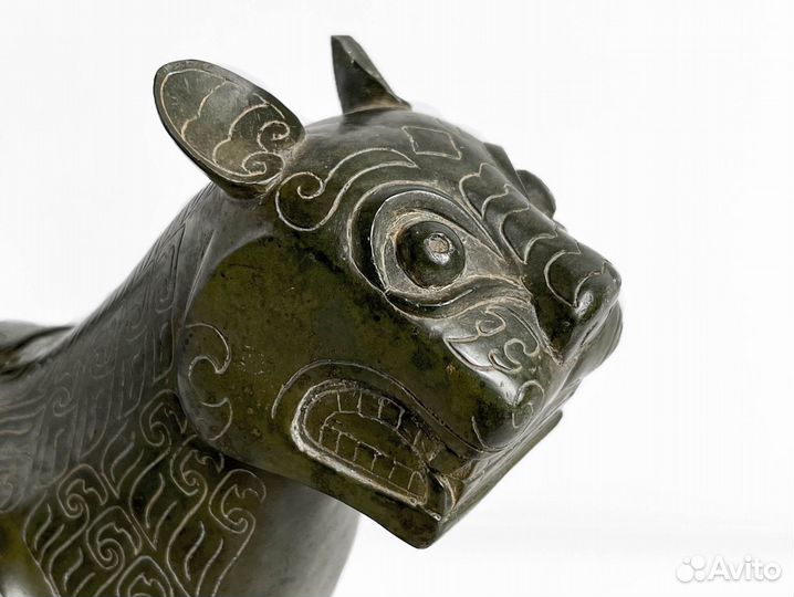 Антикварная курильница, Китай, бронза, XX век