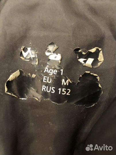 Брюки горнолыжные р. М рост 152