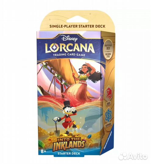 Lorcana TCG. Into the Inklands: Ruby and Sapphire