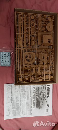 Сборная модель танка Пантера