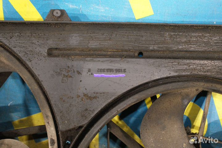 Диффузор вентилятор радиатора Ford Focus 1