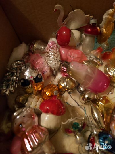 Елочные игрушки СССР