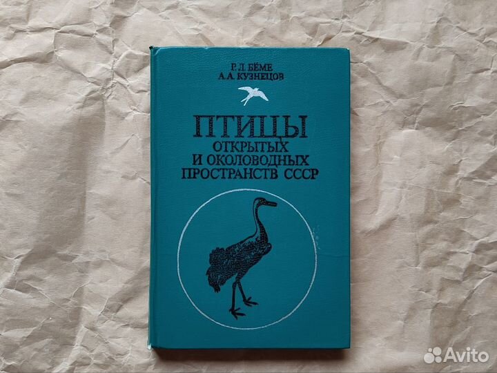 Птицы открытых и околоводных пространств СССР Беме