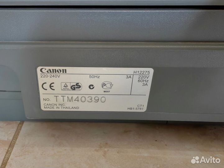 Сканер canon FC 128