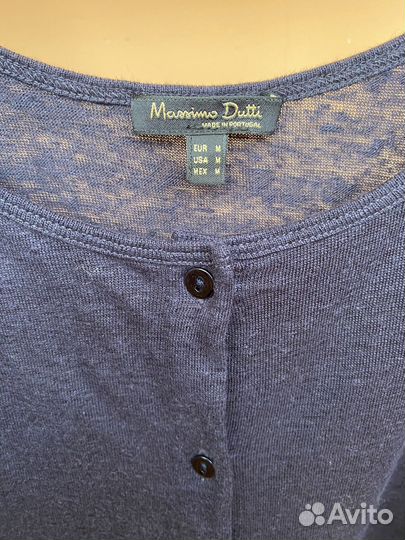 Топ лен 100% massimo dutti