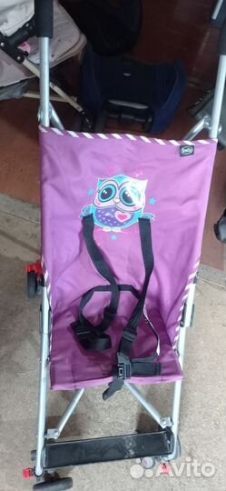 Прогулочная коляска трость бу