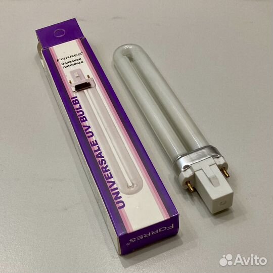 Сменная уф лампа для сушки ногтей 9 Вт