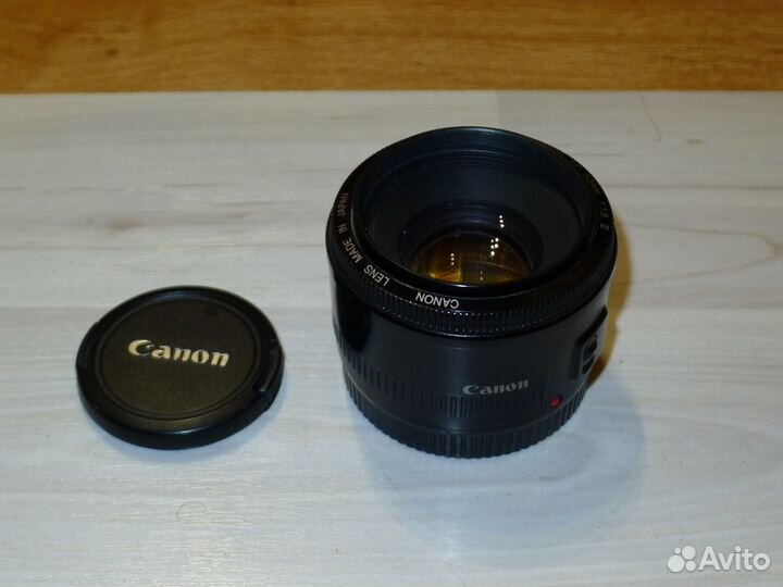 Объектив canon ef 50 mm f 1.8