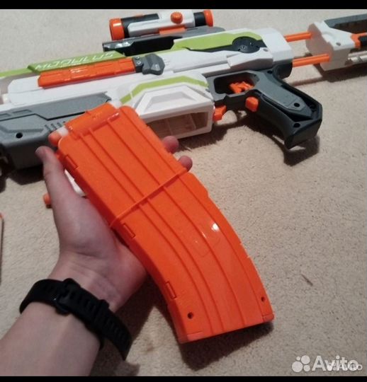 Бластер nerf