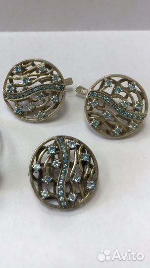 Серебряный комплект