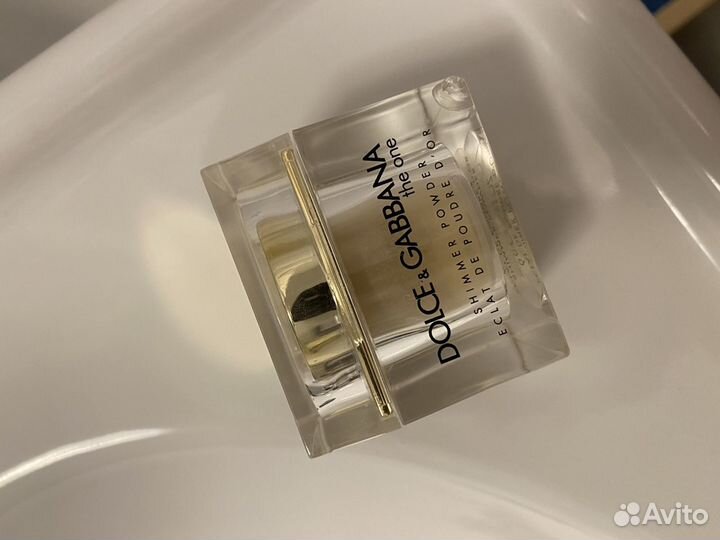 Пудра dolce gabbana мерцающая