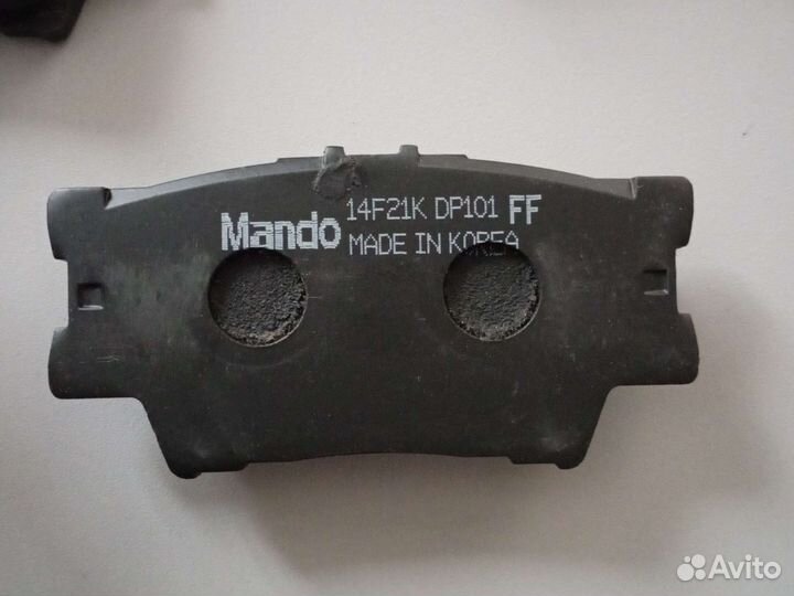 Тормозные колодки toyota rav4 задние lv пок. рест