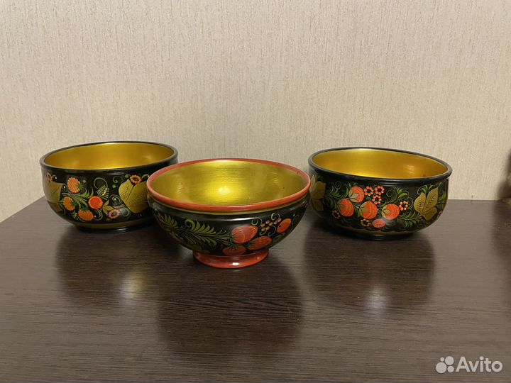 Посуда хохлома