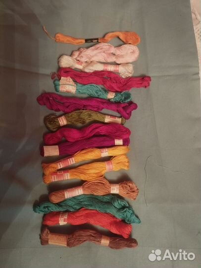 Нитки мулине СССР