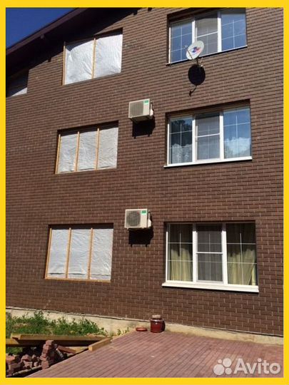 Кирпич облицовочный железногорский коричневый