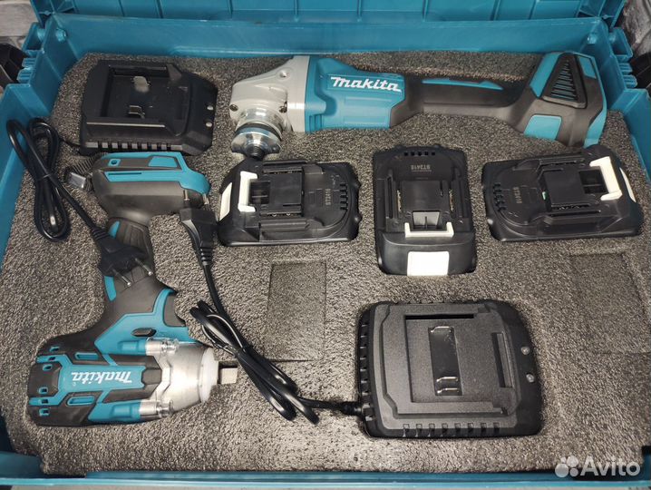 Makita 8в1 набор аккумуляторный