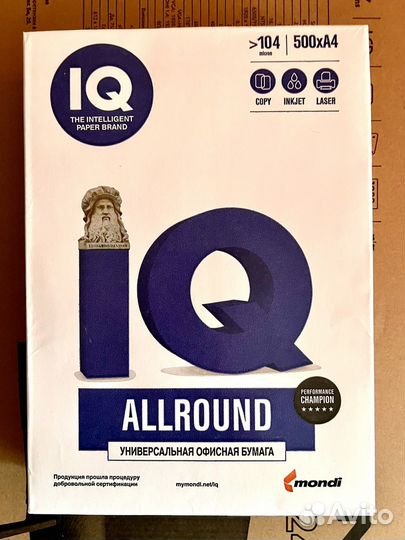 Офисная бумага А4 Allround IQ 1 пачка