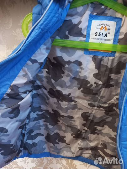 Жилет с утеплителем Sela 10 лет