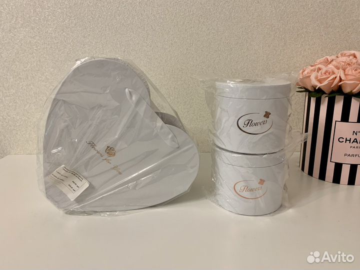 Шляпные коробки для цветов