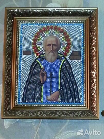 Икона стразами