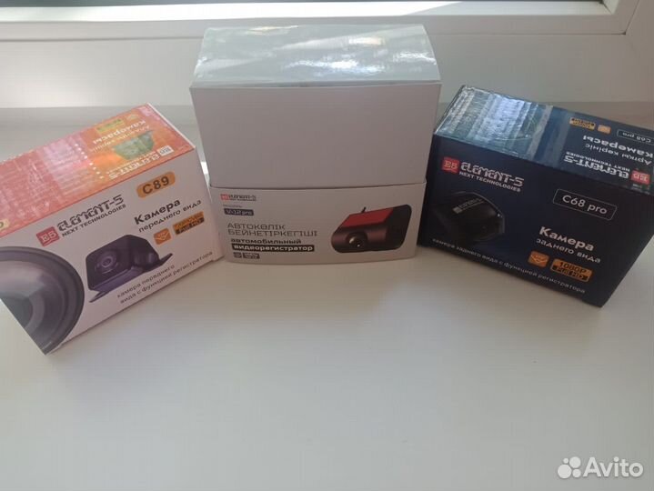 Видеорегистратор, камера переднего и заднего вида