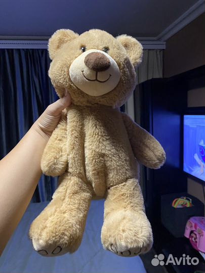 Плюшевый медведь и зайка рюкзаки детские